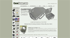Desktop Screenshot of casefoam.com