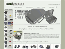 Tablet Screenshot of casefoam.com